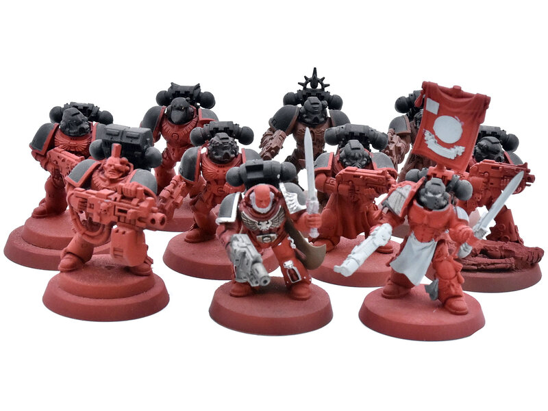 Games Workshop SPACE MARINES 10 Tactical Marines #5 Warhammer 40K
