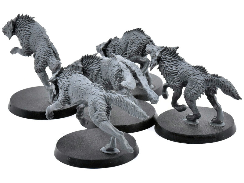 Games Workshop SPACE WOLVES 5 Fenrisian Wolves #2 Warhammer 40K