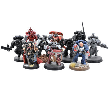 SPACE MARINES 10 Loose Models #1 METAL Warhammer 40K 1 Metal