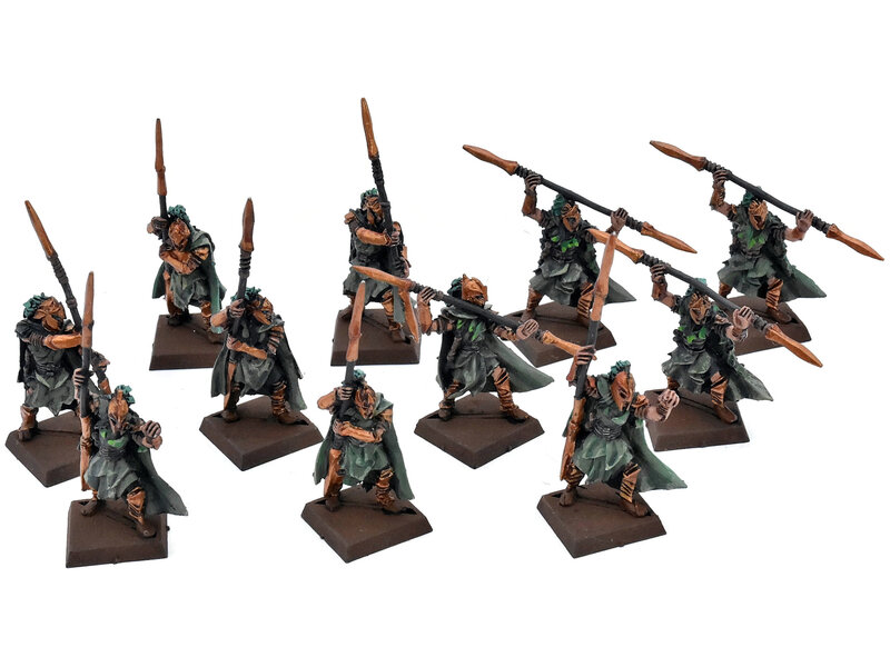 Games Workshop WOOD ELVES 11 Eternal Guards #1 METAL Warhammer Fantasy