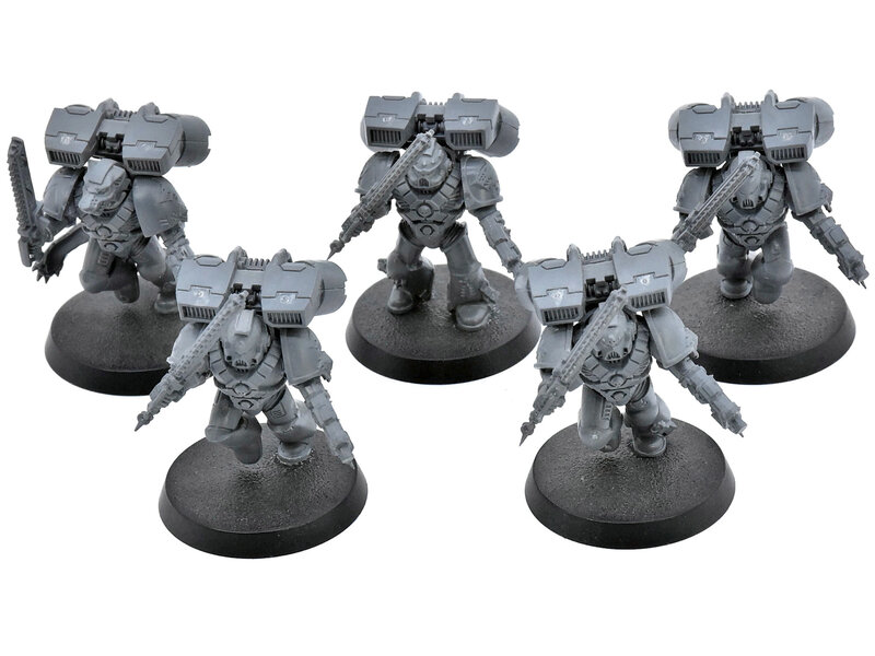 Games Workshop SPACE WOLVES 5 Vanguard Veteran Squad #3 Warhammer 40K Skyclaws