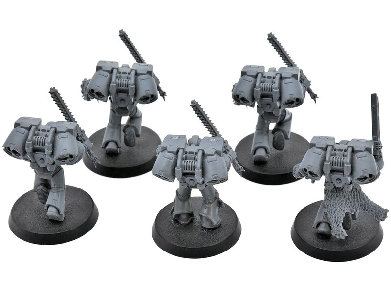 Games Workshop SPACE WOLVES 5 Vanguard Veteran Squad #3 Warhammer 40K Skyclaws