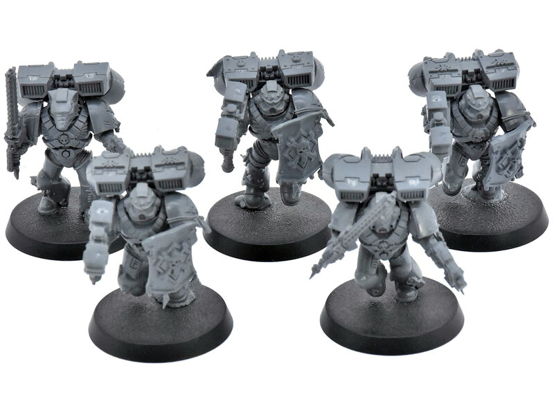 Games Workshop SPACE MARINES 5 Vanguard Veteran Squad #2 Warhammer 40K Skyclaws