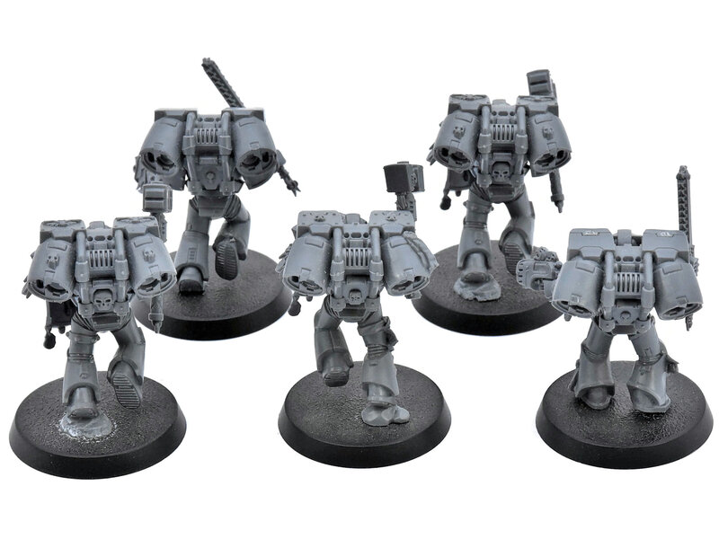 Games Workshop SPACE MARINES 5 Vanguard Veteran Squad #2 Warhammer 40K Skyclaws