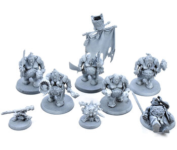 OGOR MAWTRIBES 6 Ogor Gluttons #2 Warhammer Sigmar