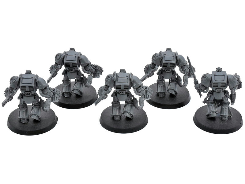 Games Workshop SPACE WOLVES 5 Wolf Guard Terminators #2 Warhammer 40K