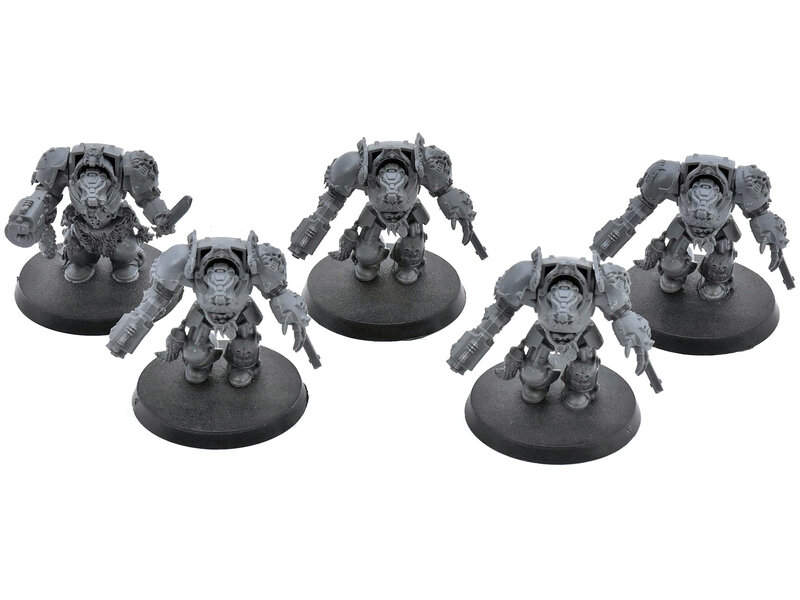 Games Workshop SPACE WOLVES 5 Wolf Guard Terminators #1 Warhammer 40K
