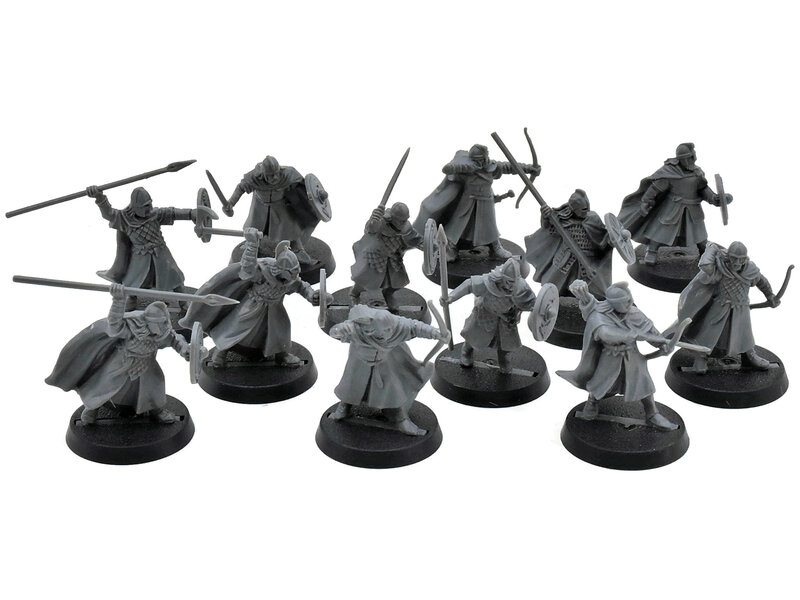 Games Workshop LOTR 12 Rohan Warriors #1 Middle Earth Strategy Battle Game