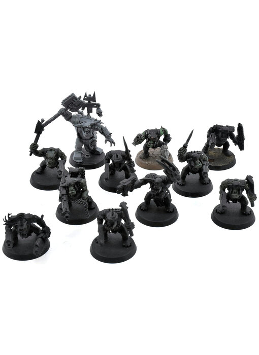 ORKS 10 Ork Boyz With Nobz #1 Warhammer 40K