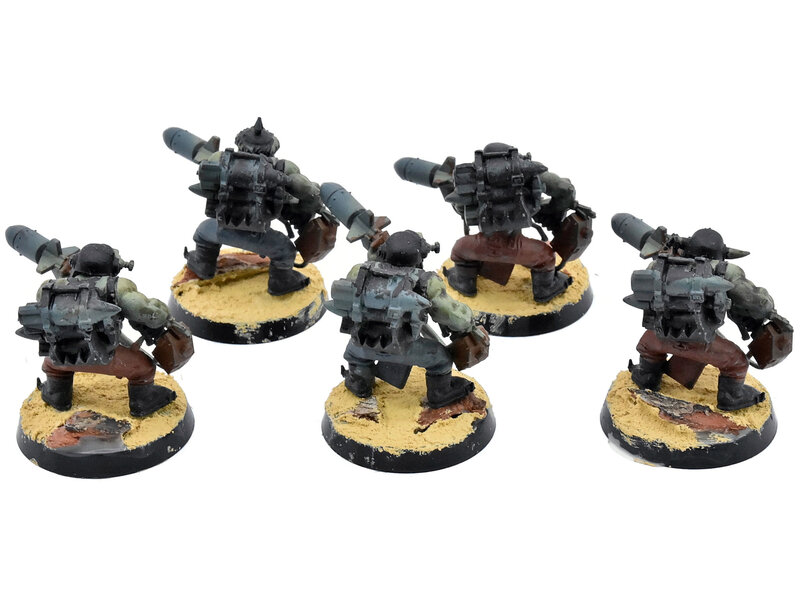 Games Workshop ORKS 5 Tankbustas #1 Warhammer 40K