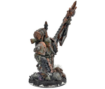 DEATH GUARD Plague Marine Icon Bearer #1 WELL PAINTED Warhammer 40K