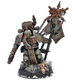 Games Workshop DEATH GUARD Plague Marine Icon Bearer #1 WELL PAINTED Warhammer 40K