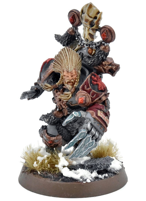 SPACE WOLVES Greigor Fell-Hand #1 WELL PAINTED Warhammer 40K