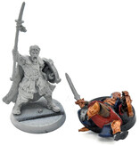 Games Workshop LOTR 2 King Brand & Bard #1 Middle Earth Strategy Battle Game