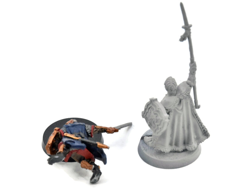 Games Workshop LOTR 2 King Brand & Bard #1 Middle Earth Strategy Battle Game