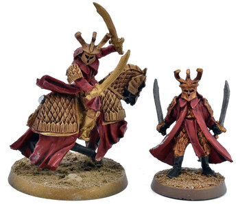 LOTR Easterling Commander Foot & Mounted #1 Dragon knight