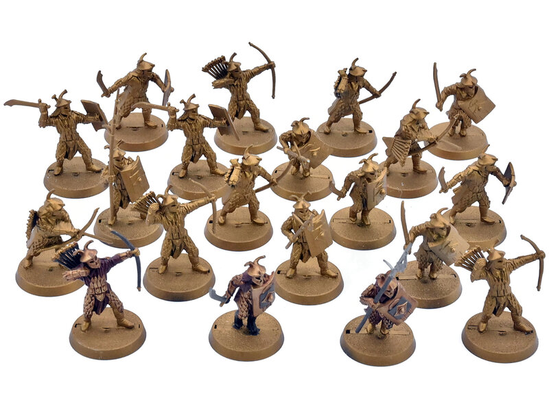 Games Workshop LOTR 20 Easterling Warriors #1 Middle Earth Strategy Battle Game