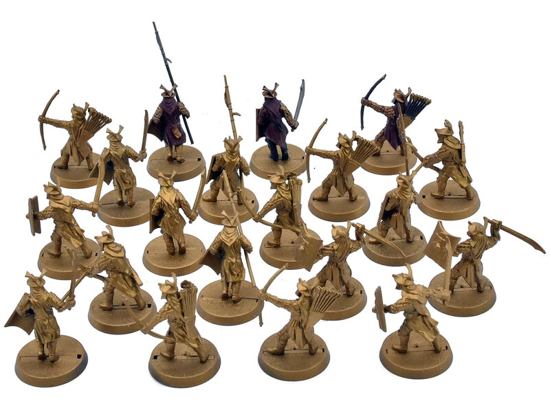 Games Workshop LOTR 20 Easterling Warriors #1 Middle Earth Strategy Battle Game