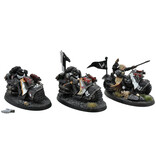 Games Workshop DARK ANGELS 3 Ravenwing Bike Squadron #1 WELL PAINTED Warhammer 40K