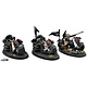 DARK ANGELS 3 Ravenwing Bike Squadron #1 WELL PAINTED Warhammer 40K