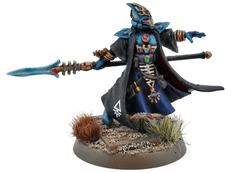 Games Workshop AELDARI Farseer #1 PRO PAINTED Warhammer 40K