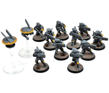 TAU EMPIRE 10 Fire Warriors Breacher Team #1 Warhammer 40K