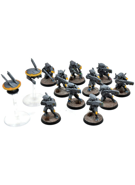TAU EMPIRE 10 Fire Warriors Breacher Team #1 Warhammer 40K