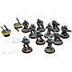 TAU EMPIRE 10 Fire Warriors Breacher Team #1 Warhammer 40K