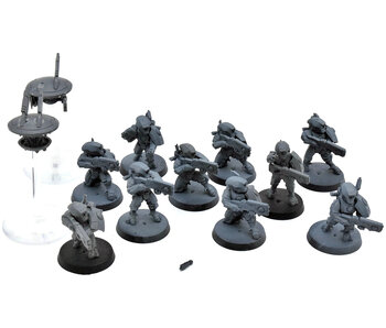 TAU EMPIRE 10 Fire Warriors Breacher Team #2 Warhammer 40K
