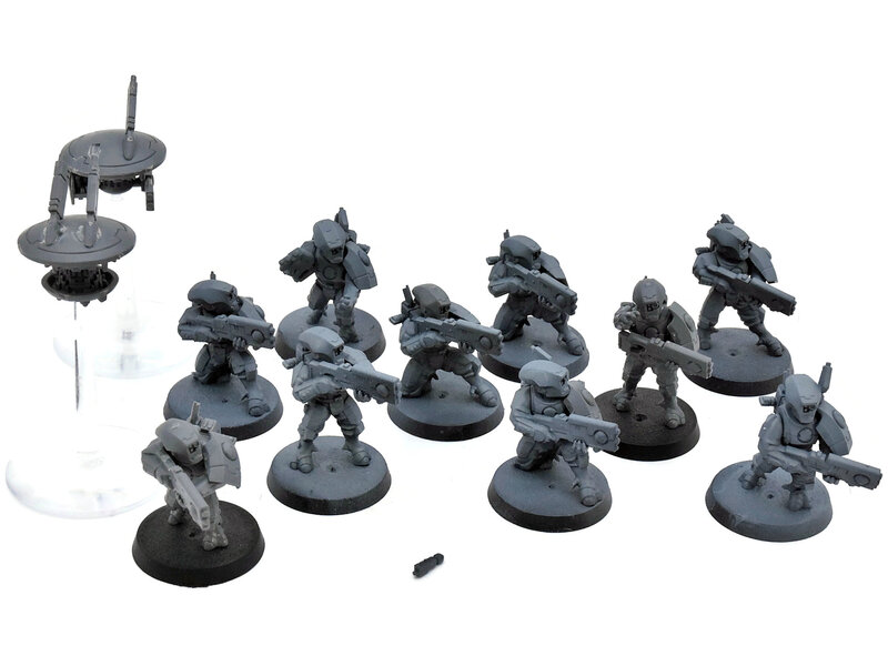 Games Workshop TAU EMPIRE 10 Fire Warriors Breacher Team #2 Warhammer 40K