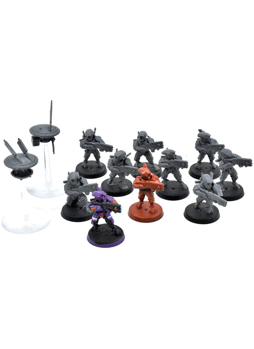 TAU EMPIRE 10 Fire Warriors Breacher Team #3 Warhammer 40K