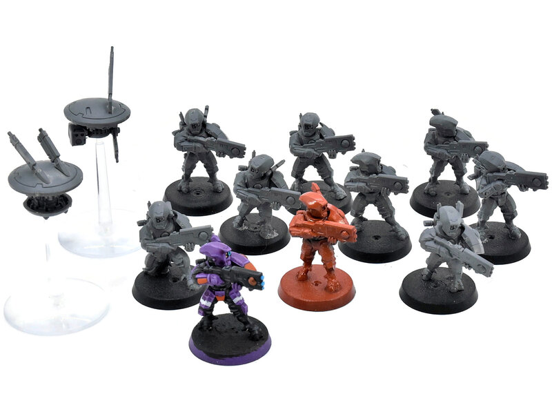 Games Workshop TAU EMPIRE 10 Fire Warriors Breacher Team #3 Warhammer 40K