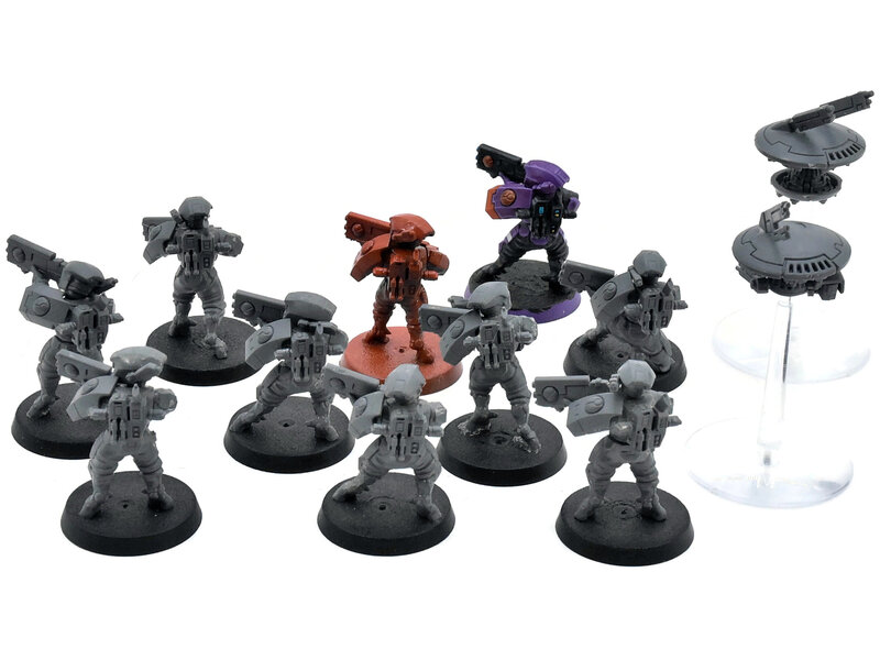 Games Workshop TAU EMPIRE 10 Fire Warriors Breacher Team #3 Warhammer 40K