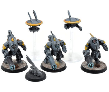 TAU EMPIRE 3 Xv25 Stealth Battlesuits With Drones #2 Warhammer 40K