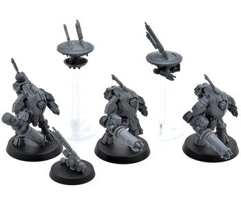 TAU EMPIRE 3 Xv25 Stealth Battlesuits With Drones #1 Warhammer 40K
