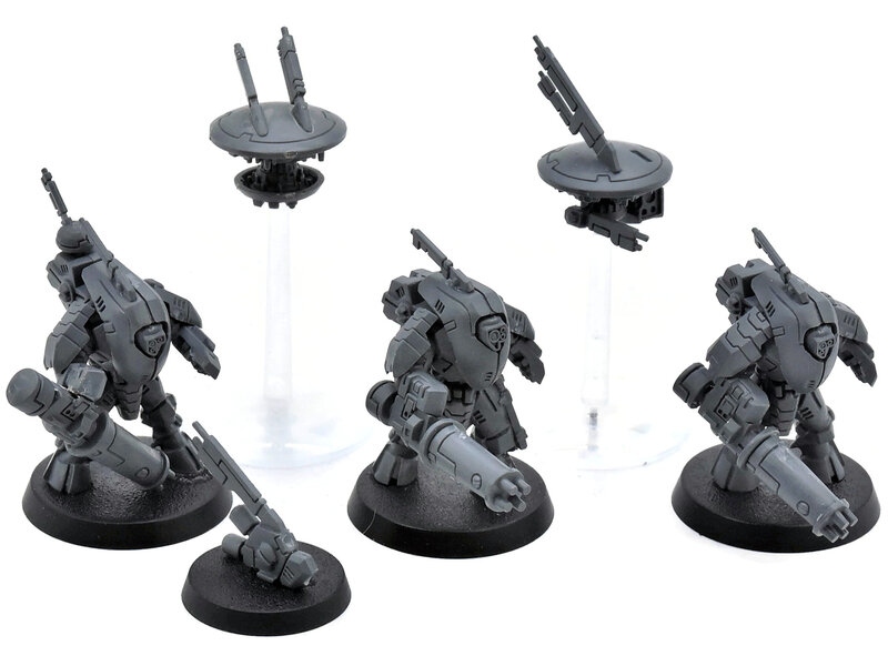 Games Workshop TAU EMPIRE 3 Xv25 Stealth Battlesuits With Drones #1 Warhammer 40K