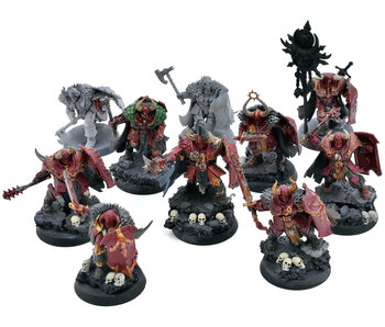 DISCIPLES OF TZEENTCH 10 Chaos Warriors #2 Warhammer Sigmar