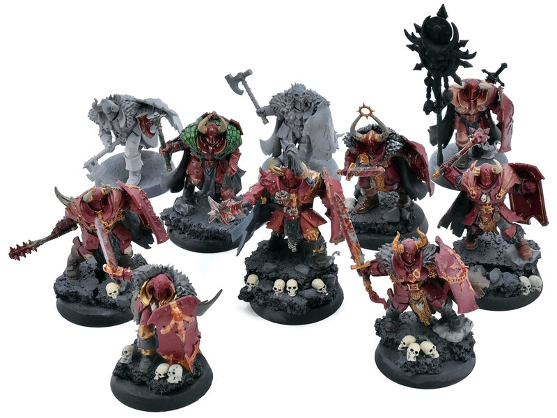 Games Workshop DISCIPLES OF TZEENTCH 10 Chaos Warriors #2 Warhammer Sigmar