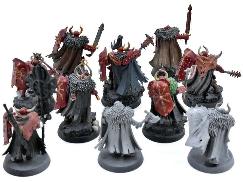 Games Workshop DISCIPLES OF TZEENTCH 10 Chaos Warriors #2 Warhammer Sigmar