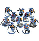 Games Workshop SPACE WOLVES 10 Assault Intercessors #1 Warhammer 40K WELL PAINTED