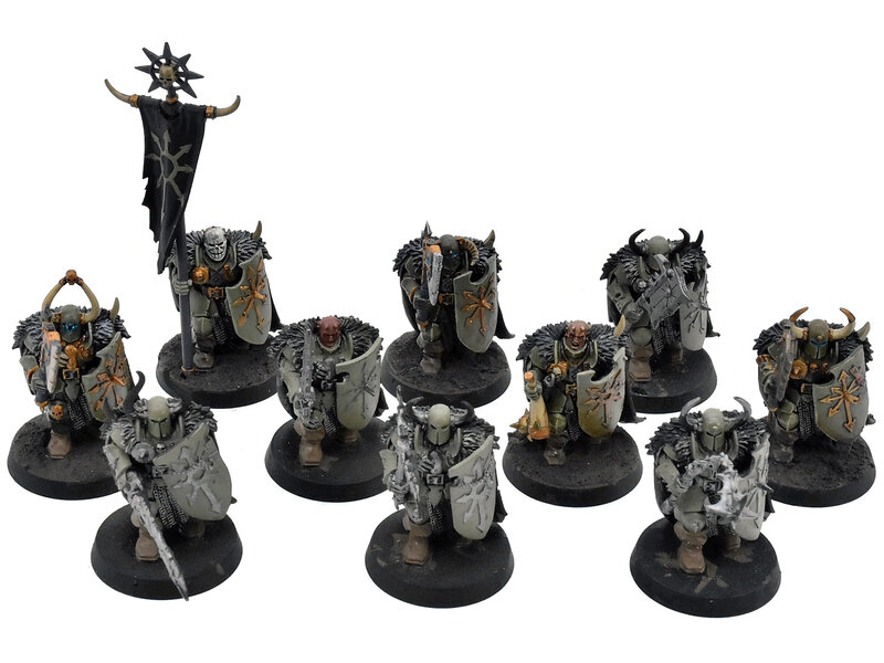 Games Workshop DISCIPLES OF TZEENTCH 10 Chaos Warriors #1 Warhammer Sigmar