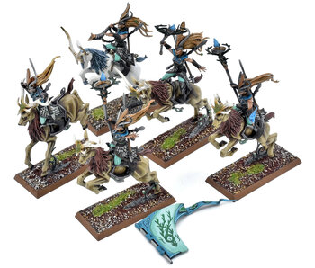 WOOD ELVES 5 Sisters Of The Thorn #1 PRO PAINTED Fantasy Broken Banner