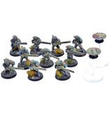 Games Workshop TAU EMPIRE 12 Strike Team #2 WELL PAINTED Warhammer 40K