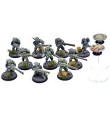 Games Workshop TAU EMPIRE 12 Strike Team #3 WELL PAINTED Warhammer 40K
