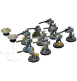 Games Workshop TAU EMPIRE 12 Strike Team #3 WELL PAINTED Warhammer 40K