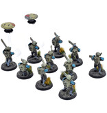 Games Workshop TAU EMPIRE 12 Strike Team #4 WELL PAINTED Warhammer 40K