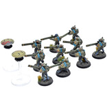 Games Workshop TAU EMPIRE 12 Strike Team #4 WELL PAINTED Warhammer 40K
