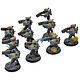 TAU EMPIRE 10 Breacher Team #3 WELL PAINTED Warhammer 40K