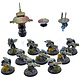 TAU EMPIRE 13 Pathfinder Team With Drones #1 WELL PAINTED Warhammer 40K