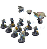 Games Workshop TAU EMPIRE 13 Pathfinder Team With Drones #1 WELL PAINTED Warhammer 40K